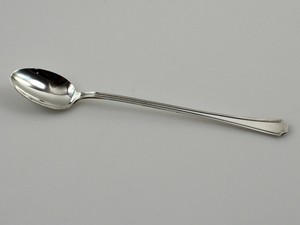 Gorham-Fairfax-Sterling-Silver-Iced-Tea-Spoon-s-7-3-8-034-No-Monogram