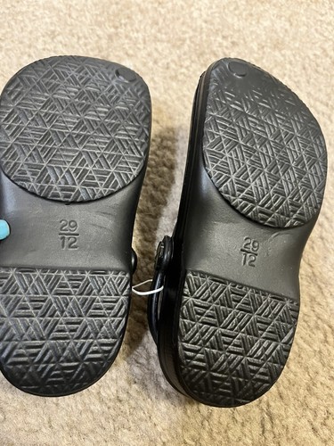 Brand New Skechers Bobs Size 12 Black Boys Kids Children's Shoes Clog - Picture 7 of 7