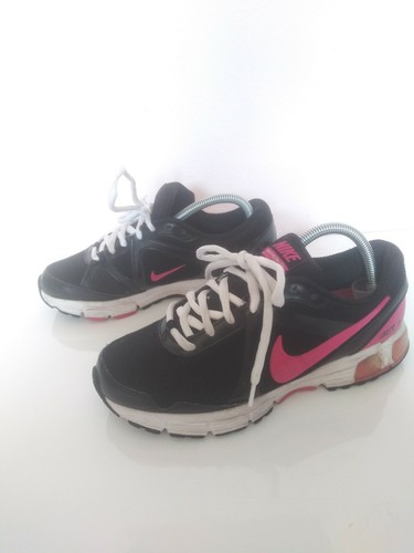 Nike Womens Air Max Run Lite Running Shoes Black 386515-061 Lace Up Low Top 8.5 - Picture 3 of 7