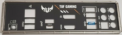 ASUS I/O IO SHIELD BLENDE BRACKET GAMING B450-PLUS II, TUF GAMING B450-PLUS II