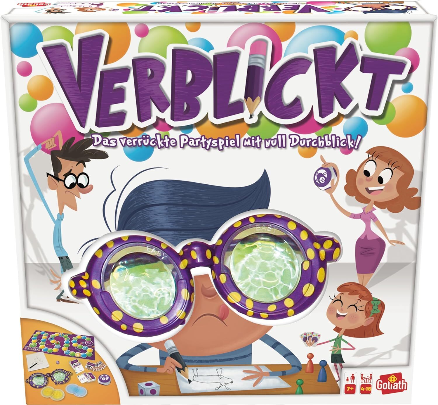 Goliath 76111 Verblickt Partyspiel Für Jung Und Alt Neu Ovp<