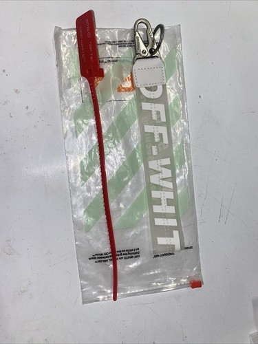 Neu Schlüsselanhänger 2013 cremeweiß mit Reißverschluss Schlüsselanhänger Gewichtssicherungssystem - Bild 5 von 5