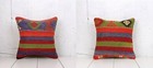 Kilim Pillow Cover SET of 2 pcs 15.75" x 15.75" FREE Fast Shipment 04415