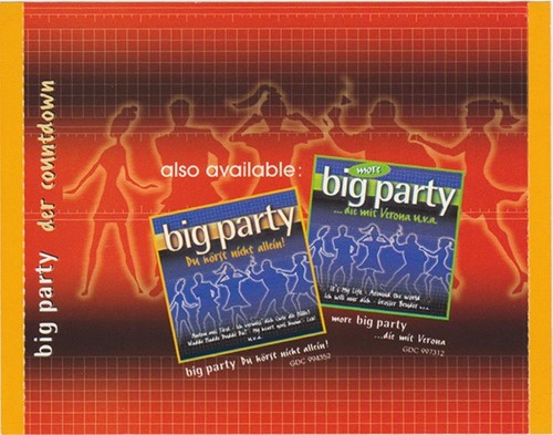 Big Party-Der Countdown Various CD 2000 Free UK P&P Top-quality Fast Dispatch - Picture 8 of 15