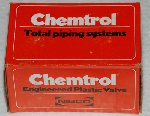 Válvula de bola Nibco Chemtrol 1/2" Socket Connect CPVC, nueva - Imagen 3 de 4