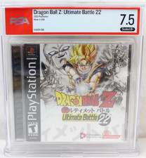 Dragon Ball Z Ultimate Battle 22 PlayStation Sealed Video Game PSA Graded 7.5 B+