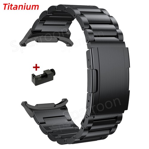 Titan/Edelstahl Armband für Samsung Galaxy Watch Ultra 47mm 2025 Metall Ersatz - Picture 20 of 84