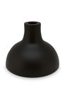 VTWonen Matt Metal Candle Holder (Black) - 13.5 x 10.5cm