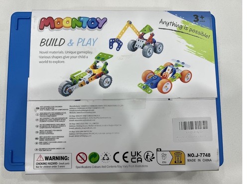 165-Piece STEM Construction Set for Ages 3+ - DIY Building & Engineering Toy Kit - Picture 7 of 7