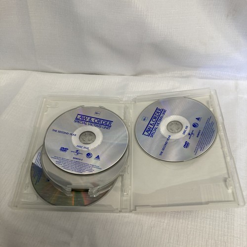 Law and Order SVU DVD Season 1 2 3 4 5 6 7 8 9 10 11 12 13 VGC Reg 2 4 Free Post - Picture 14 of 24