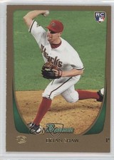 2011 Bowman Draft Gold Bryan Shaw #42 4k8