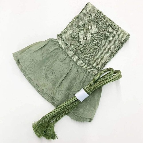 5900# Accessorio kimono giapponese Obiage e Obijime set 2 pezzi Shibori in seta - Foto 1 di 6