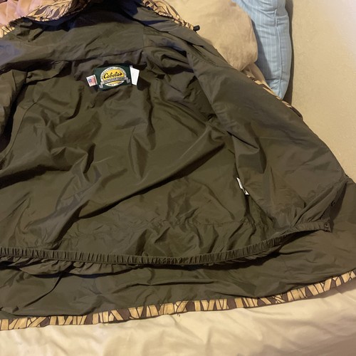 Vintage Cabelas Realtree Jacket Mens XL Camo Gore Tex Full Zip Snap USA Made - Picture 14 of 16