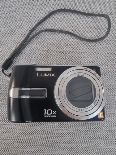 Panasonic Lumix DMC-TZ3 Digital Kamera Schwarz 7.2 MP Digitalkamera 7,2 - Bild 2 von 7