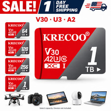 128GB High Speed Micro SD Memory Card Micro U3 V30 A2 Class 10 4K UHD lot