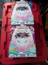 LOT OF 2 Hatchimals Alive Mystery Hatch 1 Draggle  1 Pufficorn Surprise Toy NEW