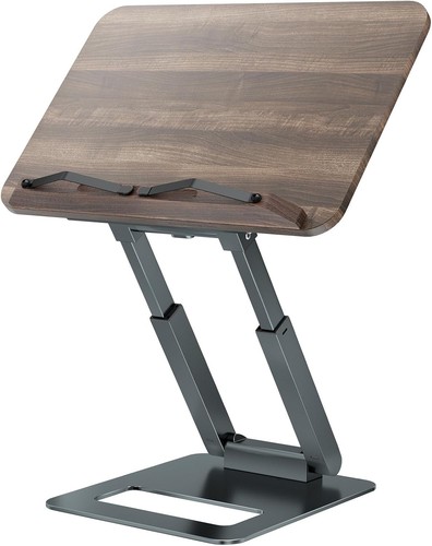 Tounee Teleskop Buchhalter Ständer, Höhenverstellbar Ausziehbar Design Ergonomisch