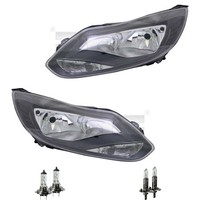 Scheinwerfer Set Rechts & Links H7/H1 FüR Ford Focus III Turnier Inkl. Lampen