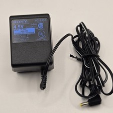 Genuine Sony AC-E455A AC Adapter/Power Supply DC 4.5V 500mA Walkman Discman