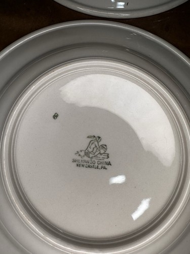 Shenango China US Navy Fouled Anchor 9” Bowls Mess Hall Restaurant Ware Lot of 4 - 第 10/15 張圖片