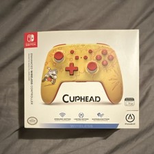 NEW PowerA Nintendo Switch Wireless Cuphead Y...