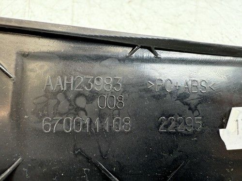 2014 - 2024 MASERATI GHIBLI LEFT LOWER A PILLAR TRIM COVER PANEL OEM BLACK_INE - Bild 9 von 10