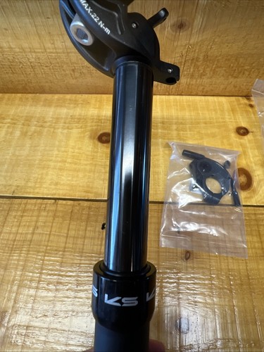 Tija de sillín con cuentagotas Kind Shock Eten-R - 27,2 mm, 100 mm, negra ETENER 27,2 410/100 MM - Imagen 15 de 19