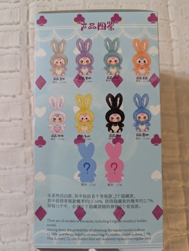Baby Three Lily Rabbit Town V1 Confirmado Conejito Azul Ver Cara Linda - Imagen 6 de 8
