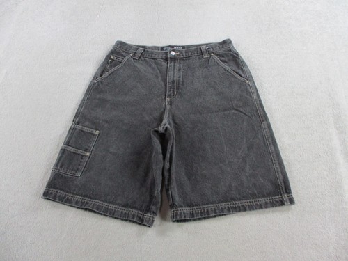 Guess Jeans Shorts Mens 38 Workwear Carpenter Utility Pockets Vintage Denim - Picture 1 of 10