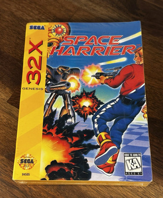 Space Harrier Sega Genesis 32x Brand New Factory Sealed Nice!