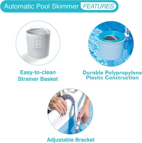 Intex Pool Surface Skimmer Deluxe Wandhalterung Aufhängungsreiniger - Neu ohne Display - Bild 4 von 7