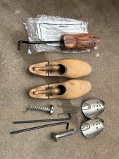 Vintage Wood And Metal Shoe Keeper Stretchers LOT
