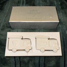 Hallmark Keepsake Box Porcelain Set First Tooth First Curl Baby Gift