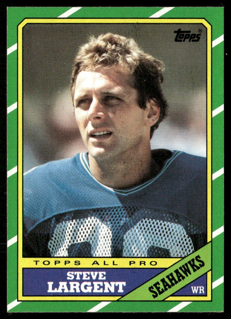 1986 Topps #203 Steve Largent