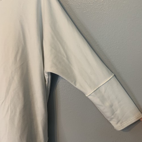 Spanx Shirt Womens Large Dolman Sleeve Top Tunic Side Slits Relaxed Fit Comfy - Picture 3 of 12