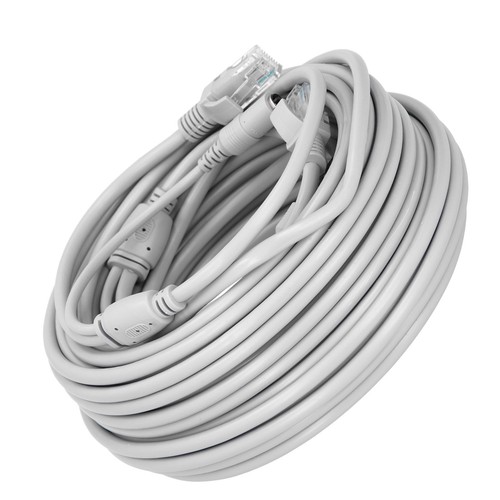 Portable Ethernet Cable 2‑In‑1 Power Supply Networks Cord For IP Camera NVR C FY - Afbeelding 5 van 31