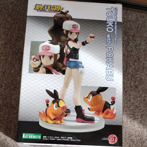 ARTFX J Kotobukiya Pokemon Series Hilda with Tepig 1/8 Scale Figure JP - Bild 3 von 4