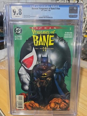 Batman The Vengeance of Bane II 2 (DC 1995) CGC Certified 9.8 Glenn Fabry 