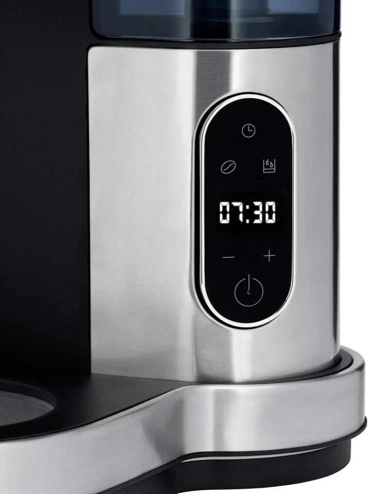 Lumero - Macchina Da Caffè Con Caraffa in Vetro, 10 Tazze, Funzione Timer, Piast - Immagine 4 di 4