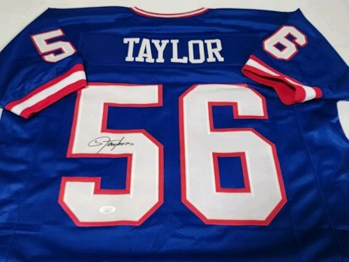 Lawrence Taylor Signed Autographed Football Jersey NY GIANTS JSA COA