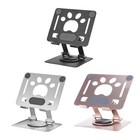 Foldable Tablets Holder Laptop Stand Desk Adjustable Height 360 Degree Rotatable