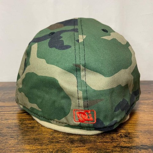New Era×DC Shoes Camouflage/Orange Cap 7 5/8 - Picture 4 of 9