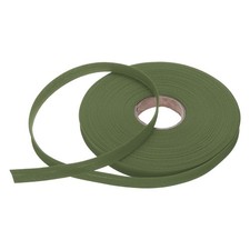 1/2 Inch Single Fold Bias Tape Polyester for Sewing Dark Green 25 Yards