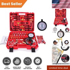 High-precision Fuel Injection Pressure Tester 0-140 Psi Kit For Most Vehicles
