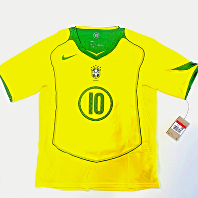 ウェア NIKE Brazil Ronaldinho CBF 2004 TOTAL 90 Nike Ronaldinho 2004 Brazil Jersey | Nike Soccer | Brazil FC