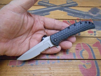Kershaw Volt II 3650ST Speedsafe Pocket Knife Liner Lock Combo Edge Blade