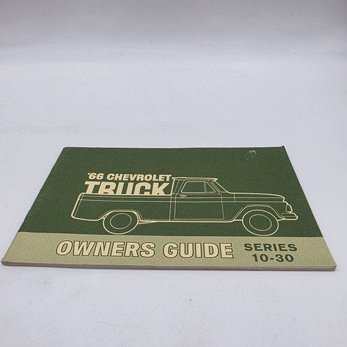 Original Vintage 1966 Chevrolet Truck Owners Guide Manual Operator Series 10-30 - Picture 4 of 12
