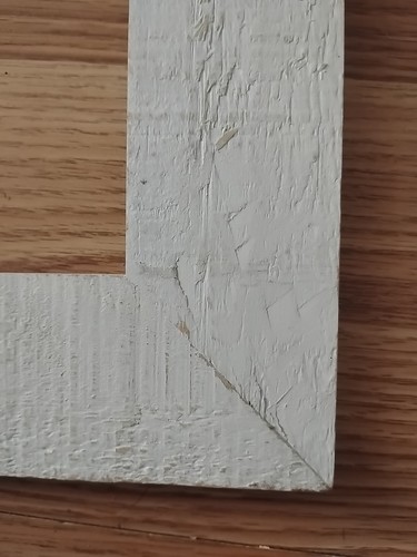 Cornice portafoto rettangolare in legno - Foto 5 di 5