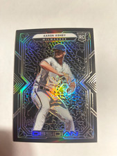 2022 Aaron Ashby Chronicles Obsidian Baseball Rookie Card - Milwaukee Brewers