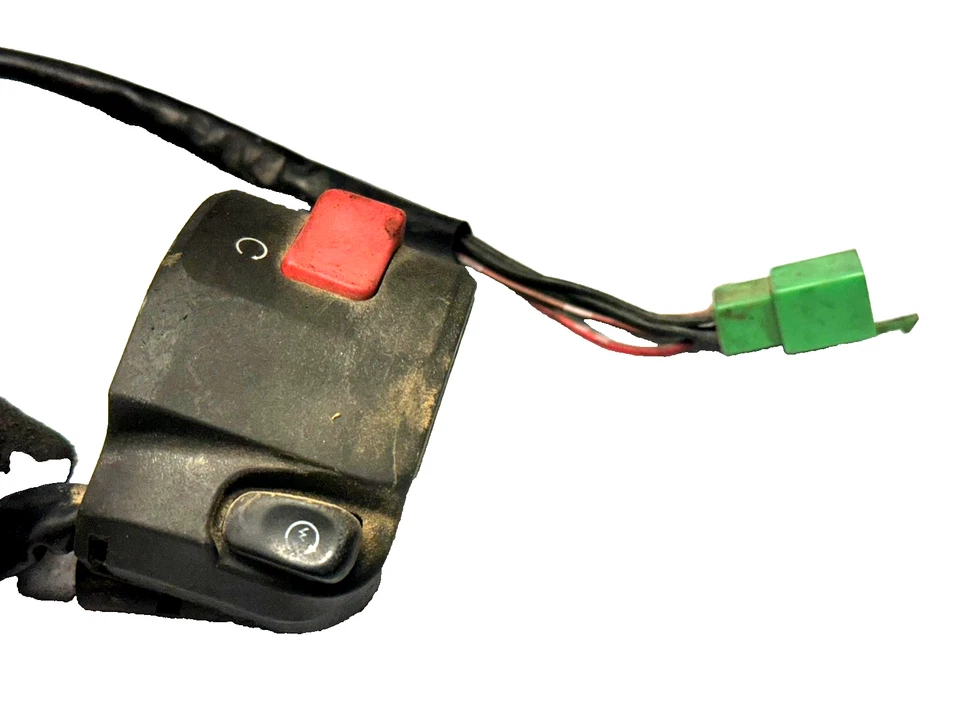 Interruptor de parada de arranque Kawasaki ZG1000 2001 Concours interruptor de apagado controles OEM ZG 1000 Foto 2 de 4